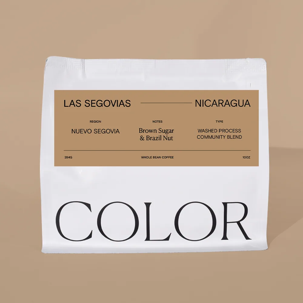 nicaragua beneficio las segovias - washed community blend, nicaragua coffee from color coffee roasters