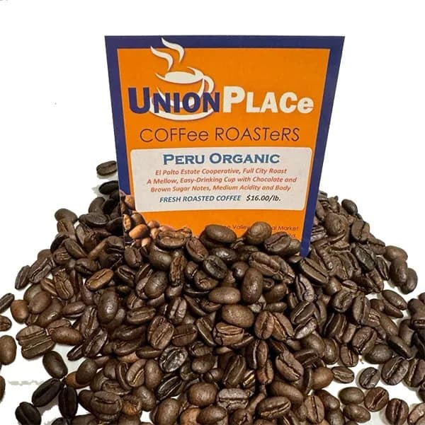 peru organic, peru coffee from union place coffee roasters