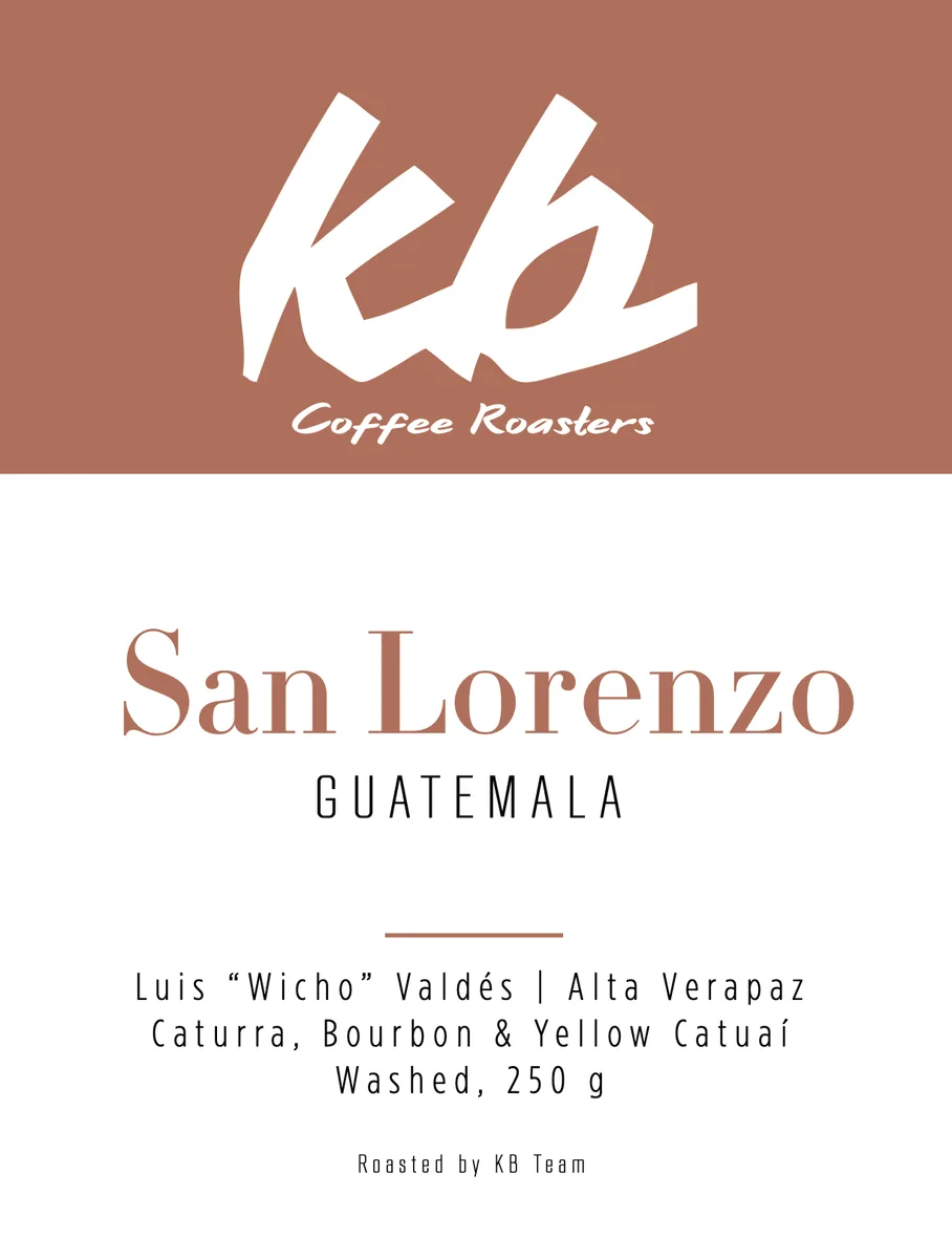 espresso - guatemala - san lorenzo, guatemala coffee from kb coffee roasters
