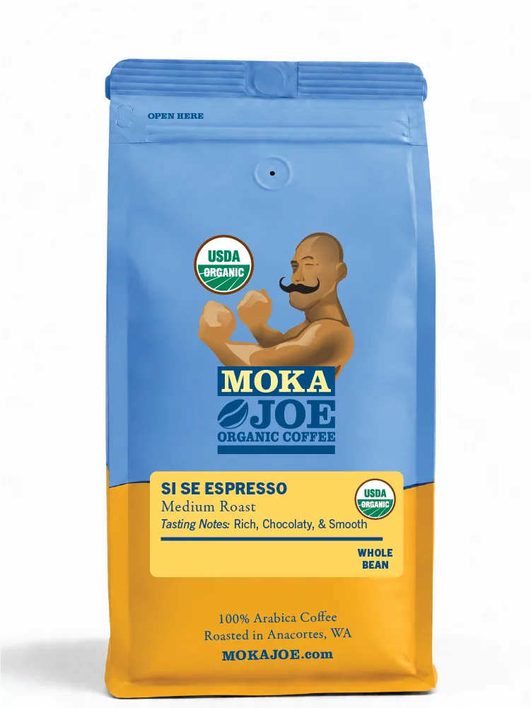 si se espresso – 2lb, ethiopia + nicaragua + papua new guinea coffee from moka joe coffeehouse