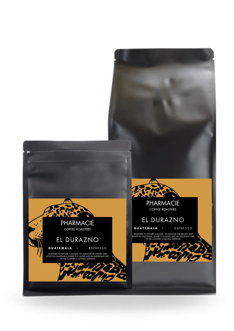 finca el durazno, guatemala - espresso, guatemala coffee from pharmacie coffee roasters