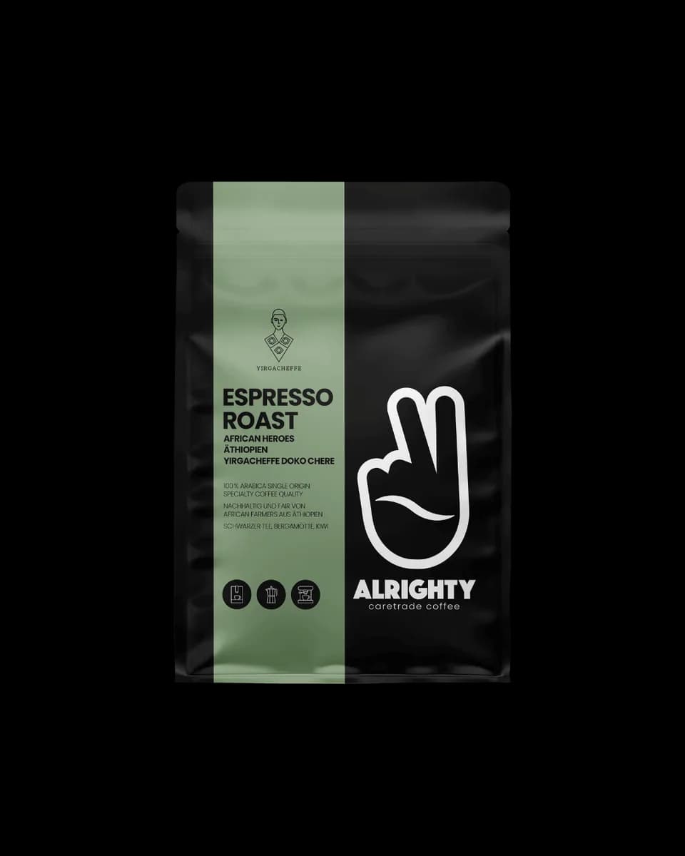 äthiopien i yirgacheffe i doko chere, ethiopia coffee from alrighty roastery & coffee shop