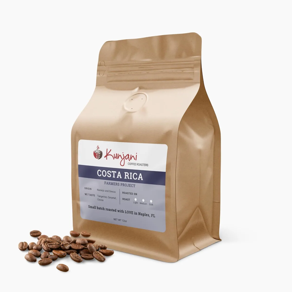 costa rica farmers project, costa rica coffee from kunjani craft coffee & gallery