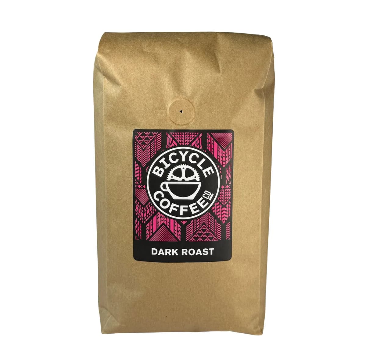 2.5 lb dark roast coffee valve bag, el salvador coffee from bicycle coffee