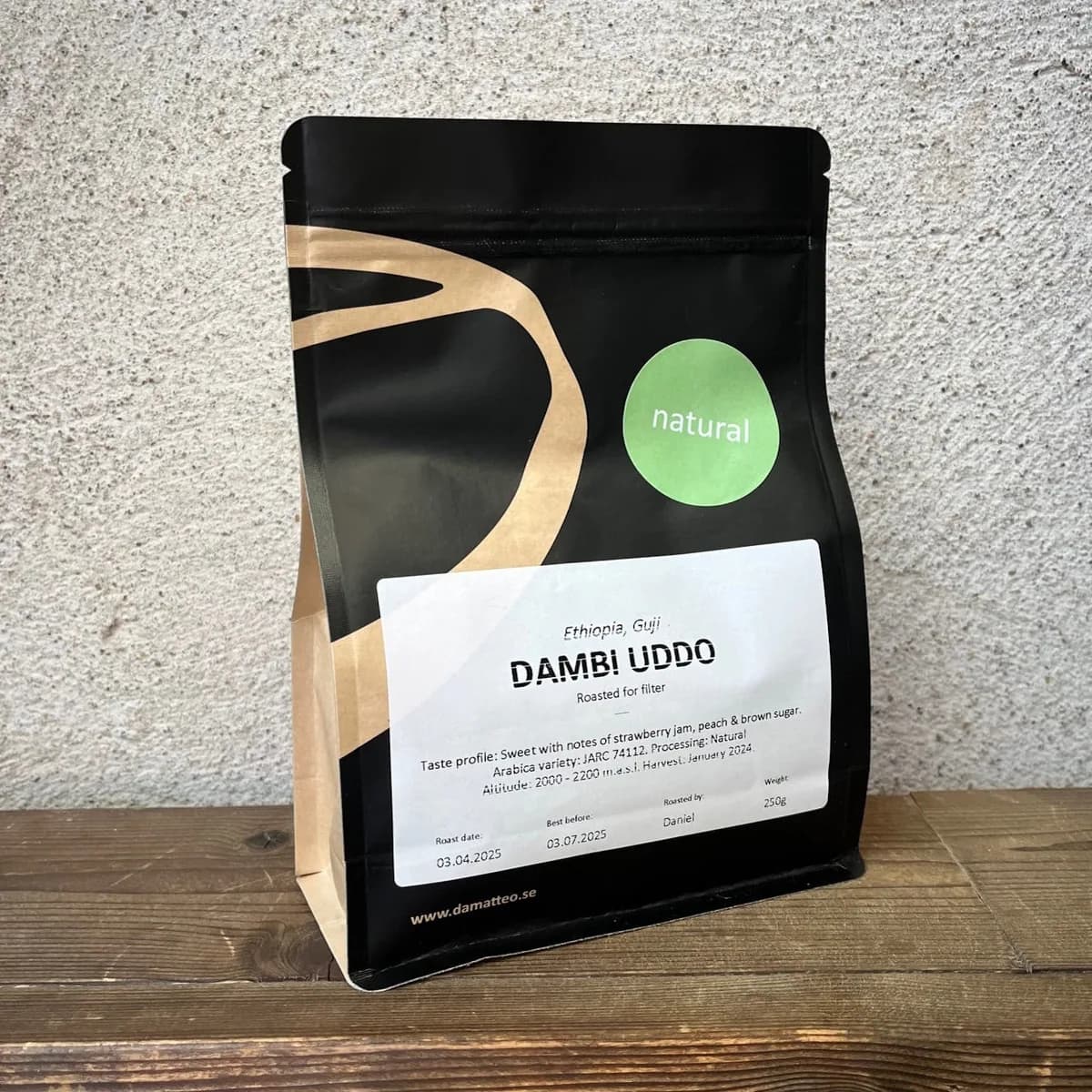 ethiopia - dambi uddo, ethiopia coffee from da matteo