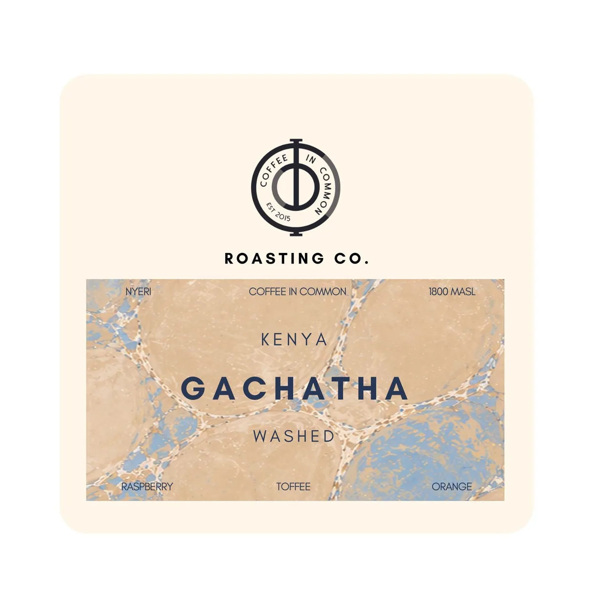 gachatha - (kenya - washed), kenya coffee from coffee in common