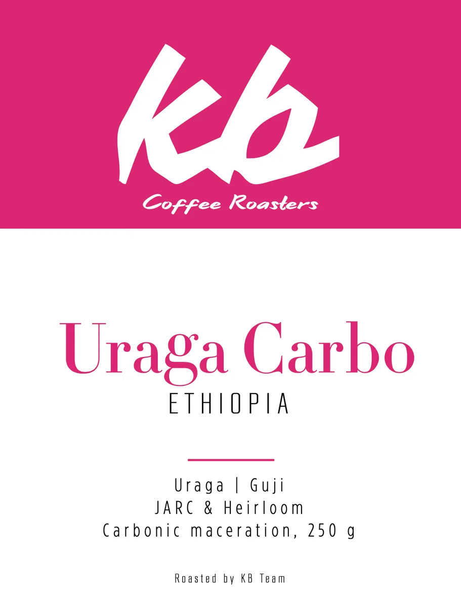 espresso - ethiopie - uraga carbo, ethiopia coffee from kb coffee roasters
