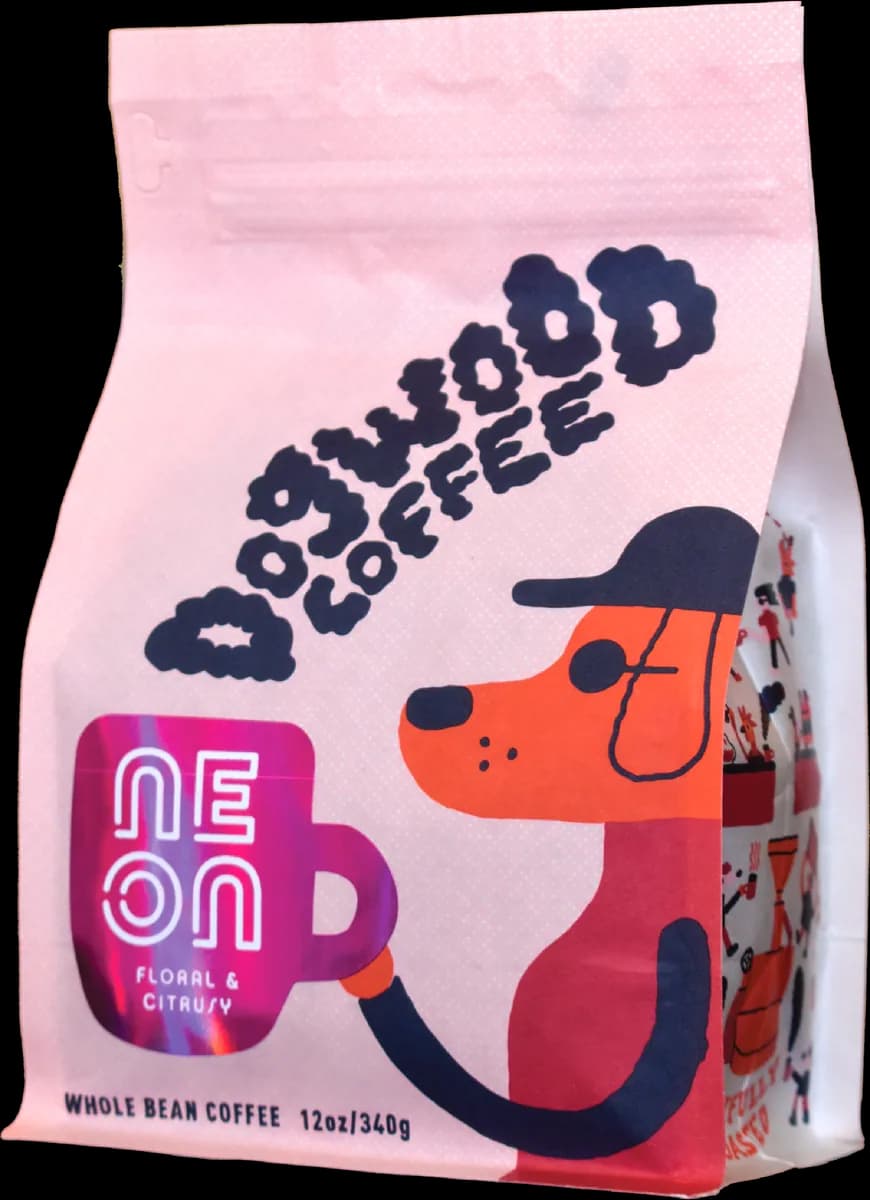 neon espresso, ethiopia + colombia coffee from dogwood coffee - northeast