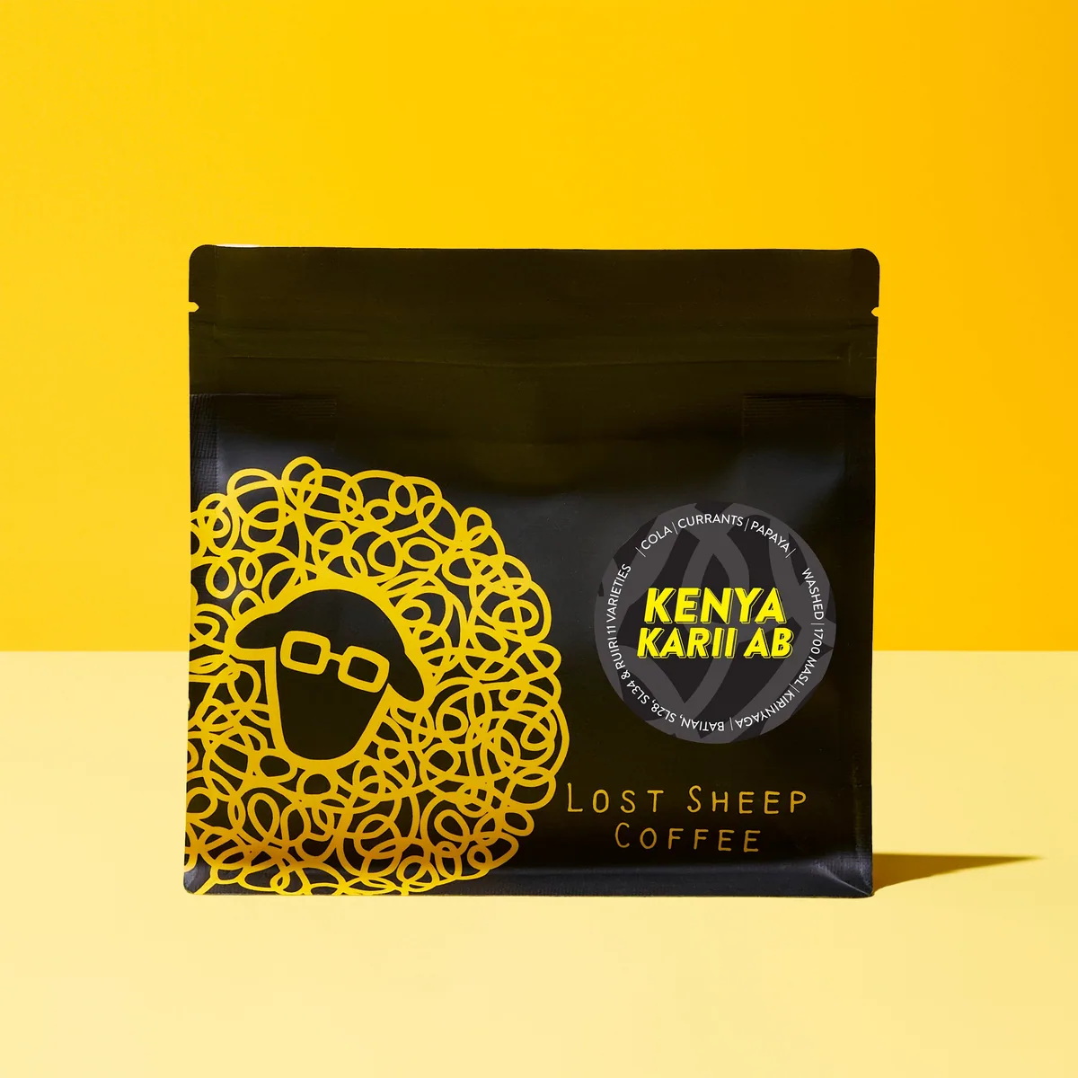 kenya karii ab | wholesale | cola, currants, papaya, kenya coffee from lost sheep coffee