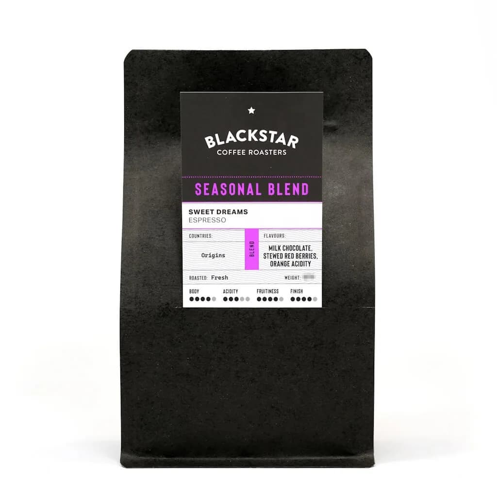 sweet dreams blend - penyclub, ethiopia + papua new guinea coffee from blackstar coffee roasters - east brisbane