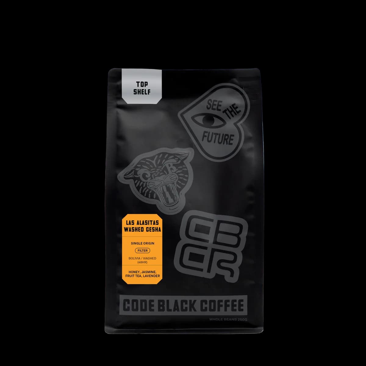 bolivia las alasitas washed gesha filter - single origin, bolivia coffee from code black