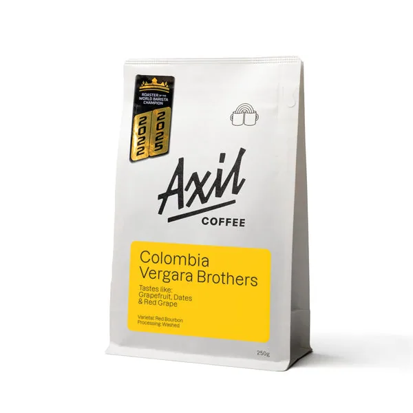 vergara bros, colombia + brazil coffee from axil coffee roasters richmond