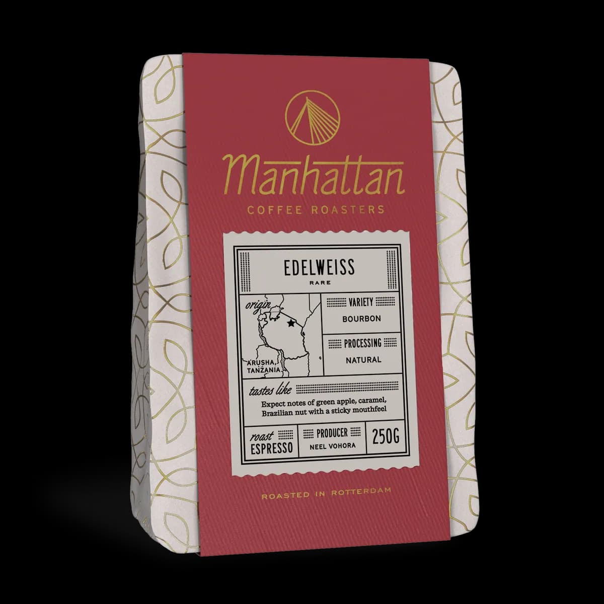 edelweiss, tanzania coffee from manhattan coffee roasters