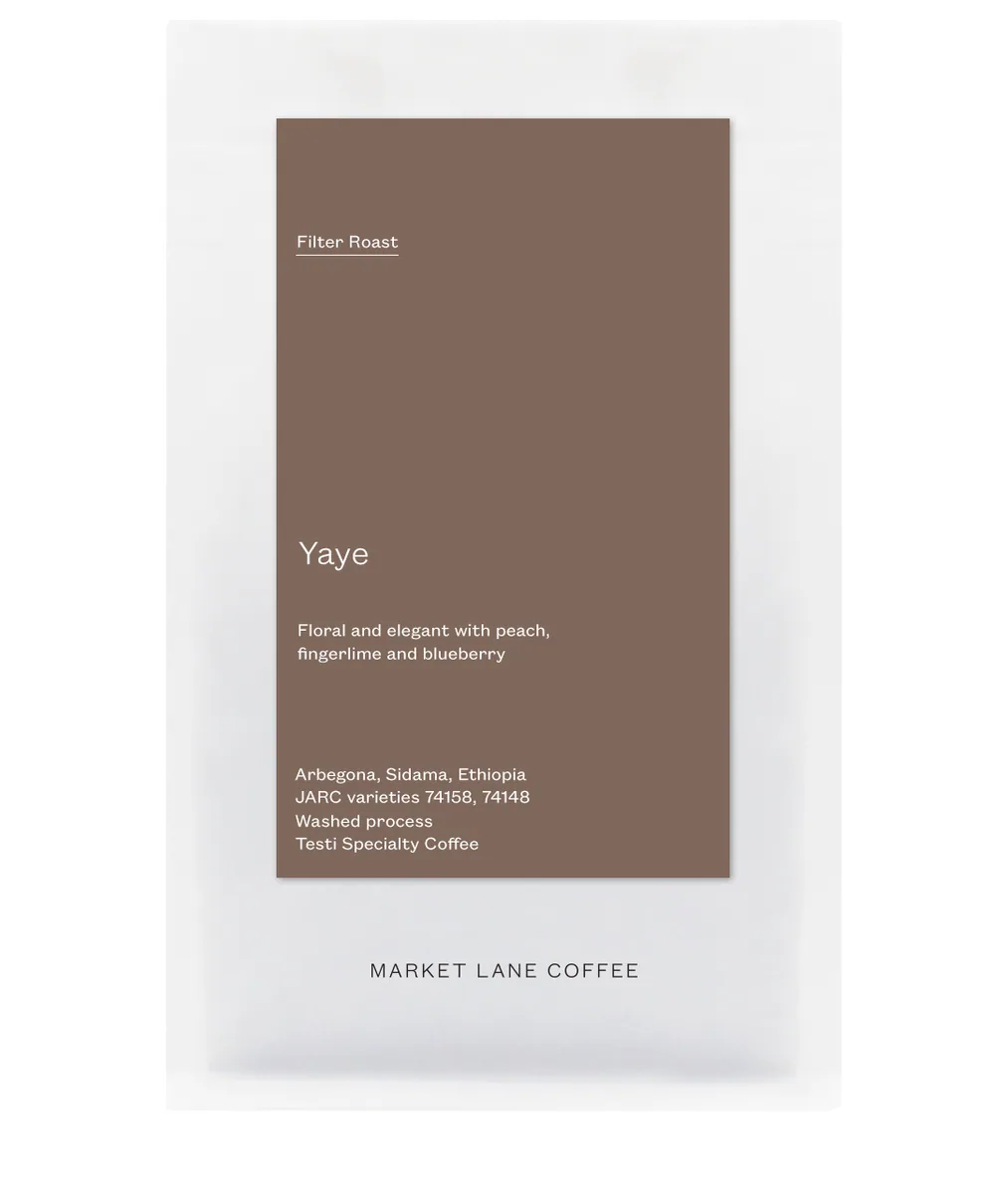 yaye, ethiopia coffee from market lane coffee