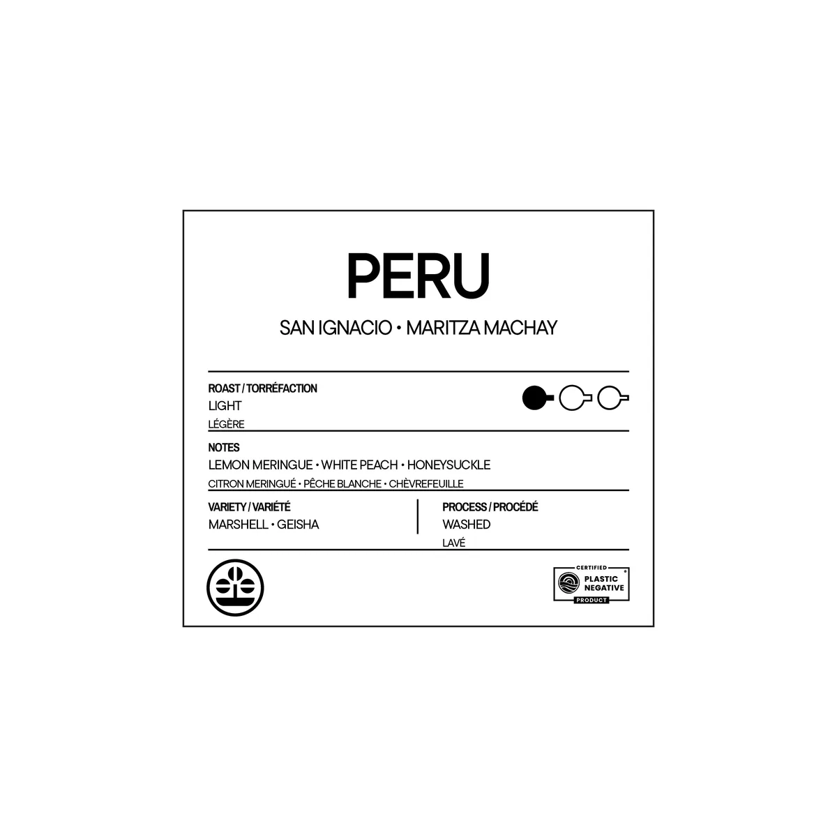 peru marshell • geisha, maritza machay | washed, peru coffee from agro coffee roasters
