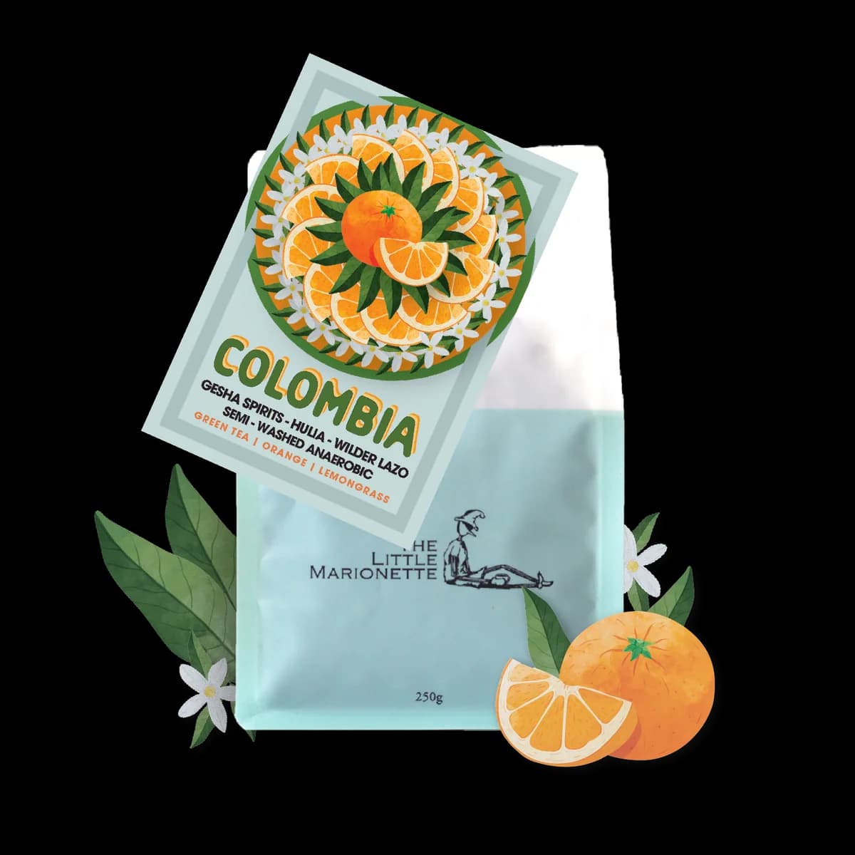 colombia | gesha spirits ~ hulia, colombia coffee from the little marionette coffee roastery