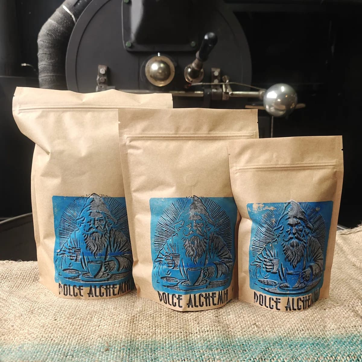 super light roast, extended natural java, indonesia coffee from dolce alchemia coffee roasters