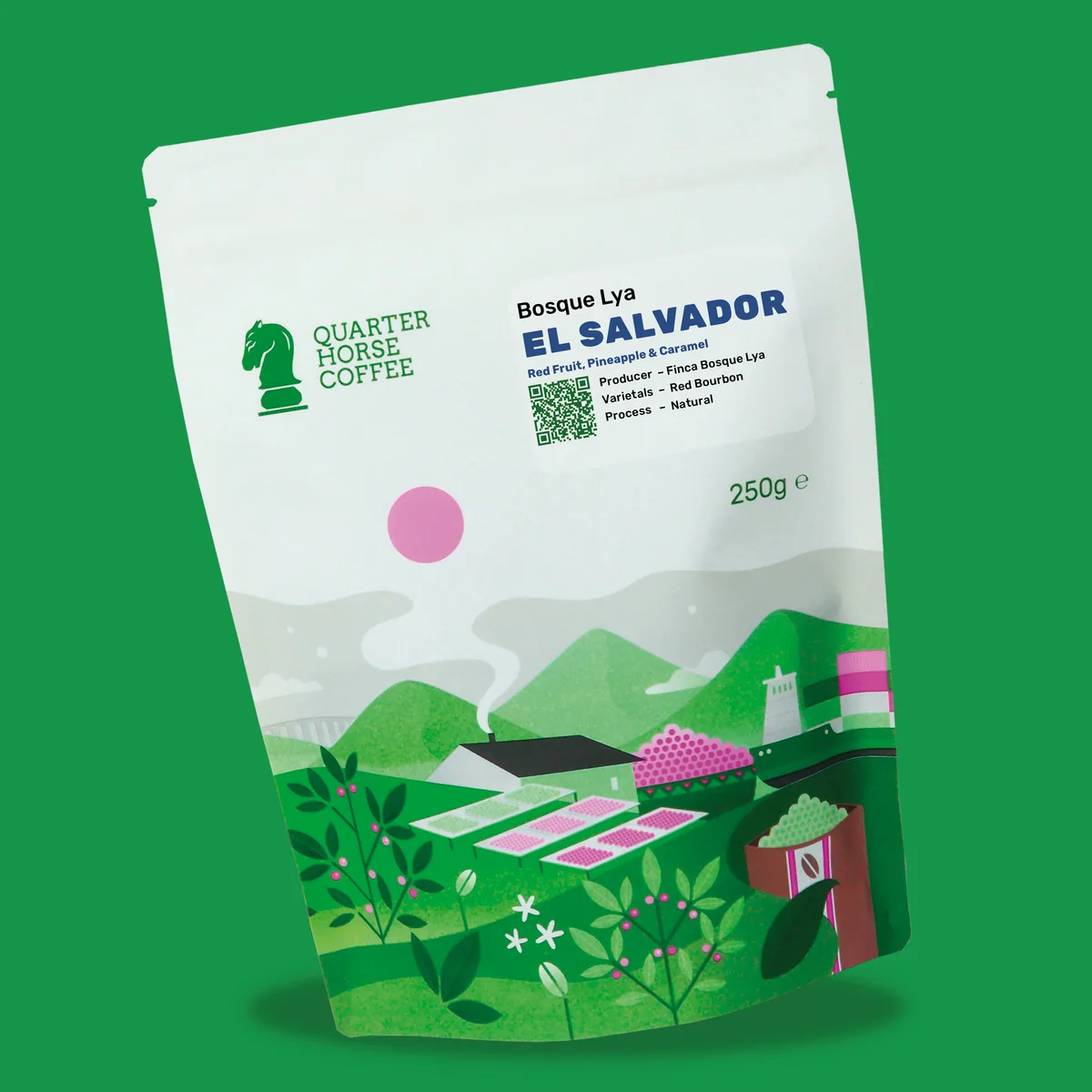 el salvador - bosque lya - wholesale, el salvador coffee from quarter horse coffee roasters