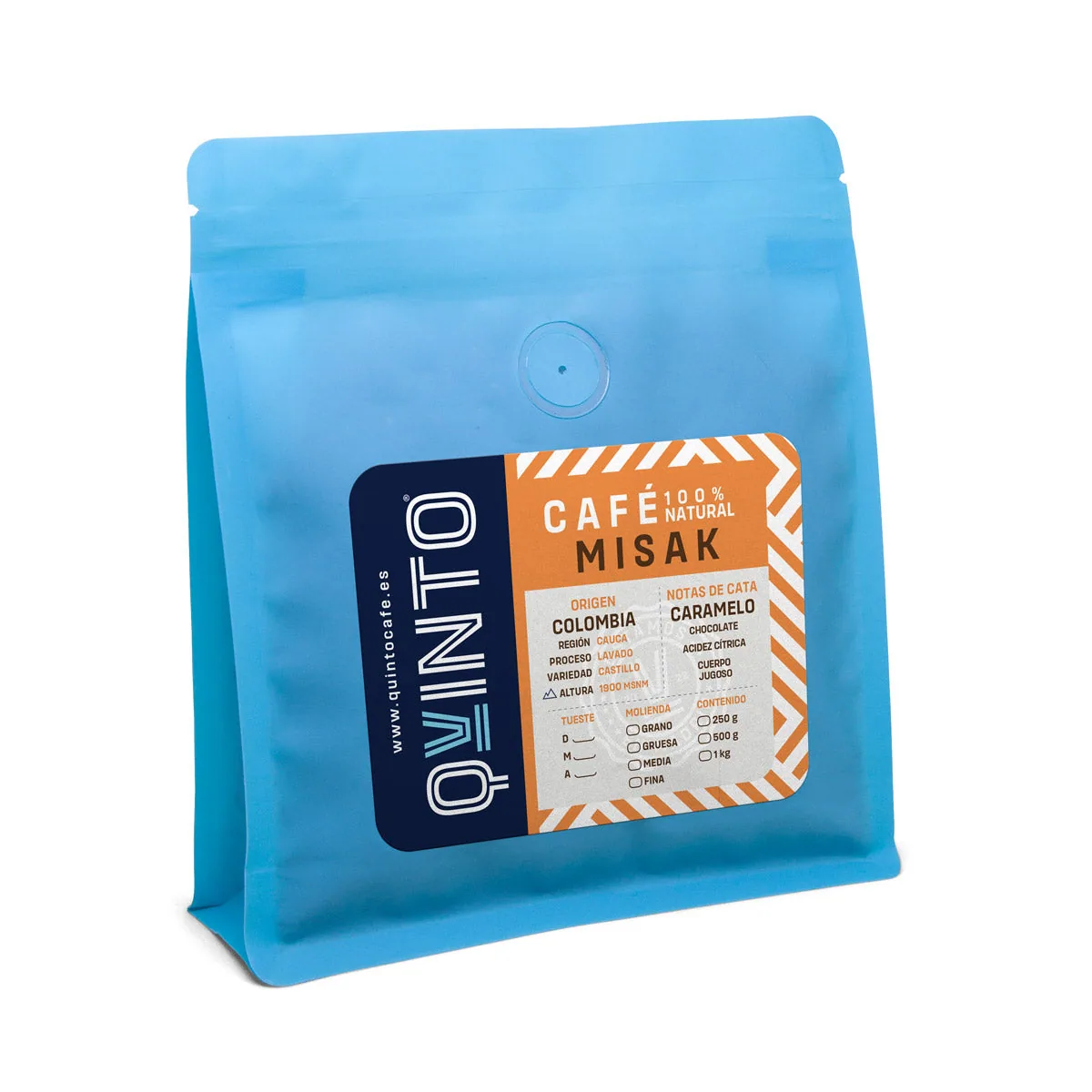 misak| colombia | notas caramelo, colombia coffee from quinto café