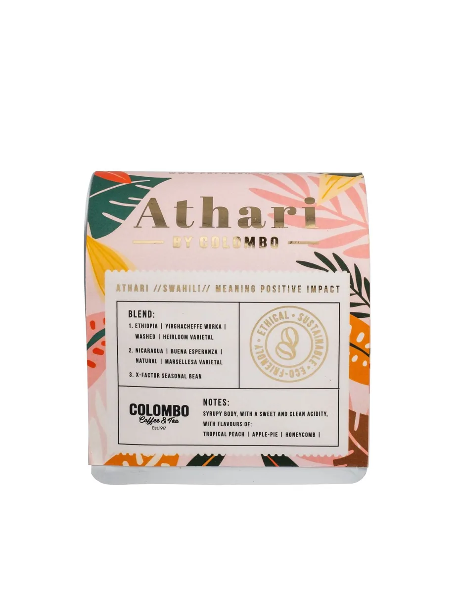 athari – positive impact coffee, ethiopia + nicaragua coffee from colombo coffee & tea specialty roastery
