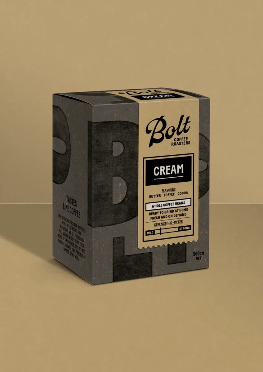 cream, ethiopia coffee from bolt roastery