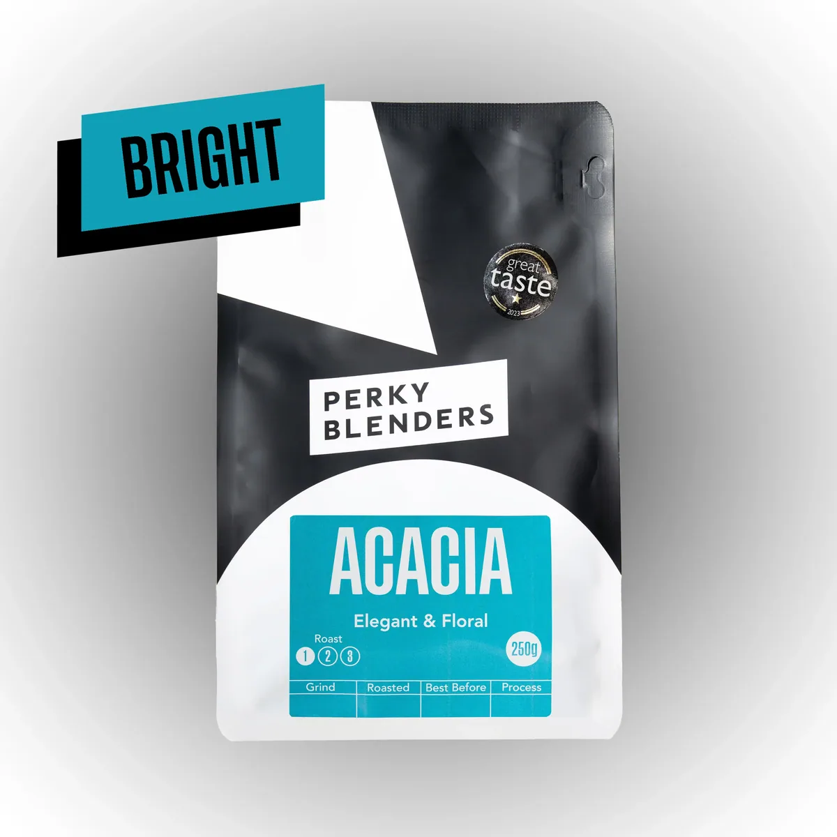 acacia blend, peru coffee from perky blenders - espresso bar (e11)
