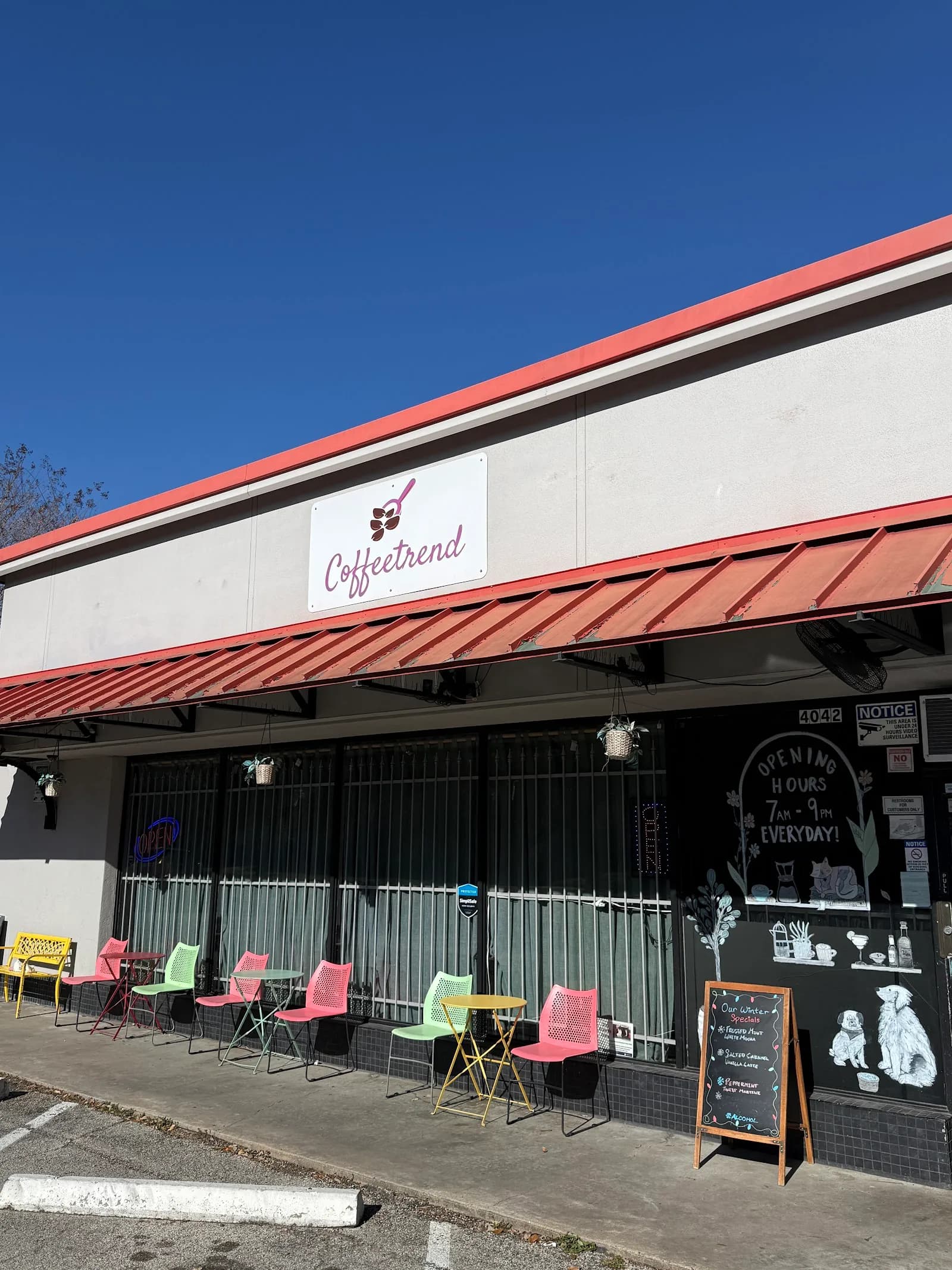 CoffeeTrend in Houston, specialty coffee cafe