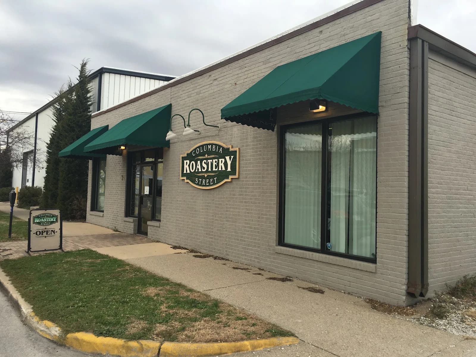 Columbia Street Roastery in Champaign, specialty coffee roaster