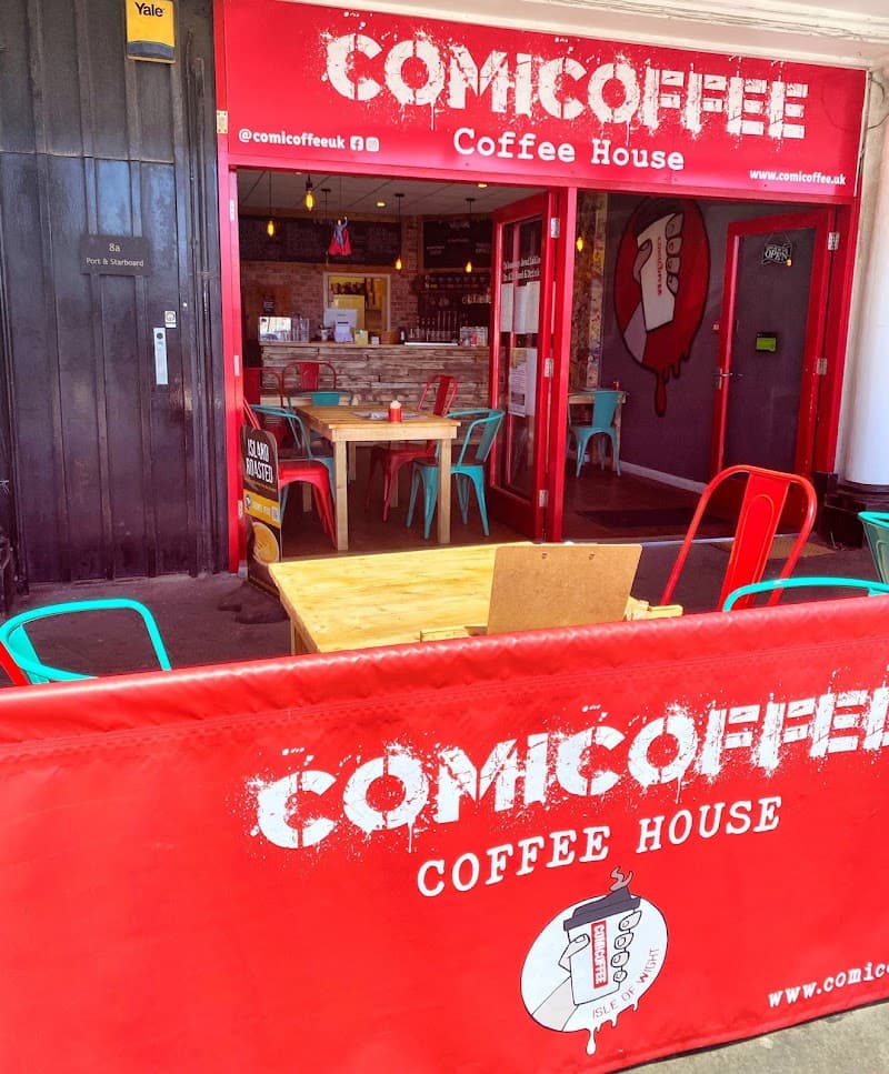ComiCoffee UK in Newport, specialty coffee cafe
