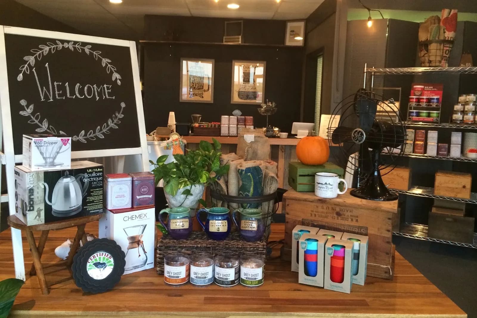 Cooper River Coffee Roasters in Mount Pleasant, specialty coffee roaster