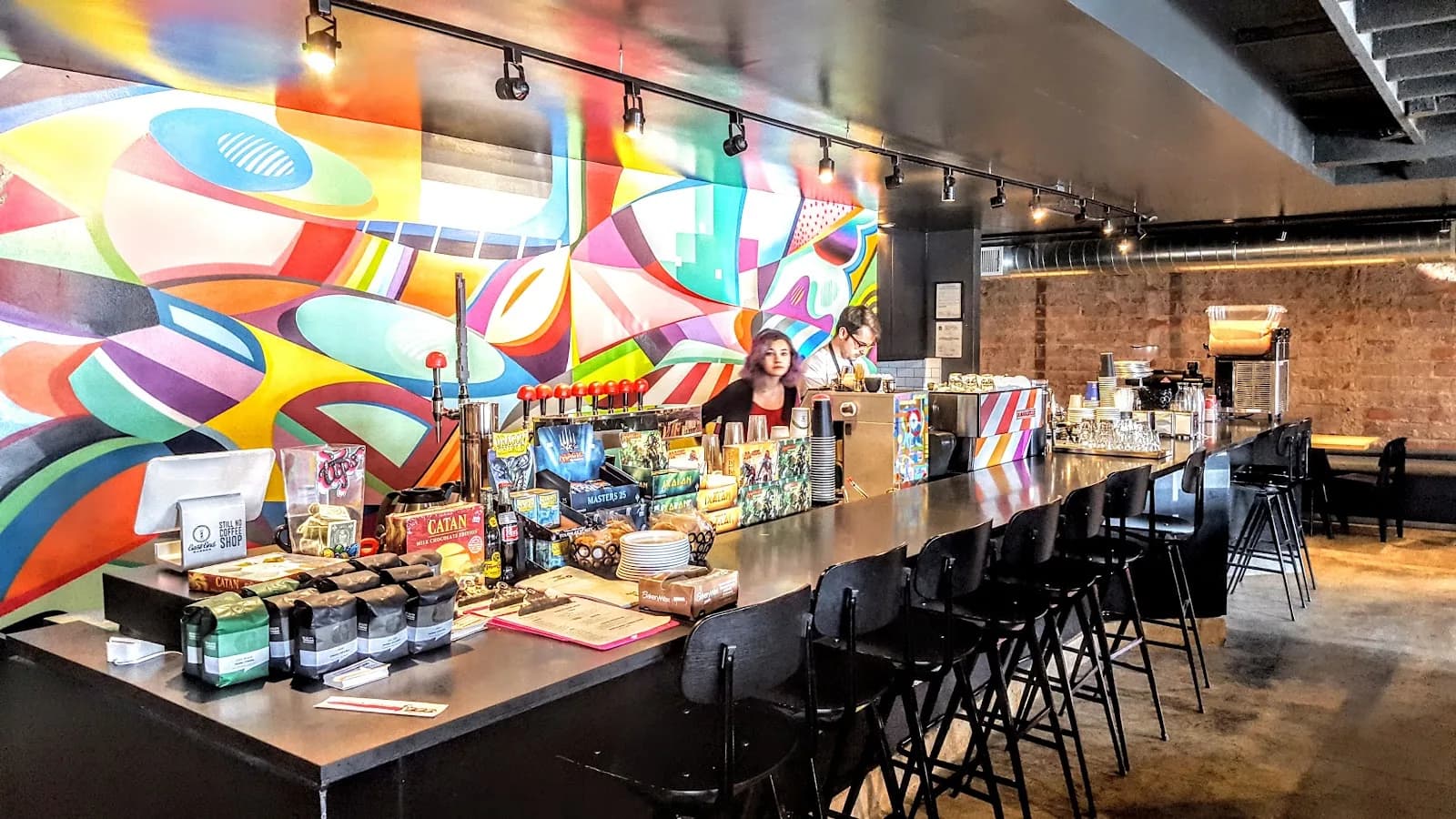 Coral Sword in Houston, specialty coffee cafe