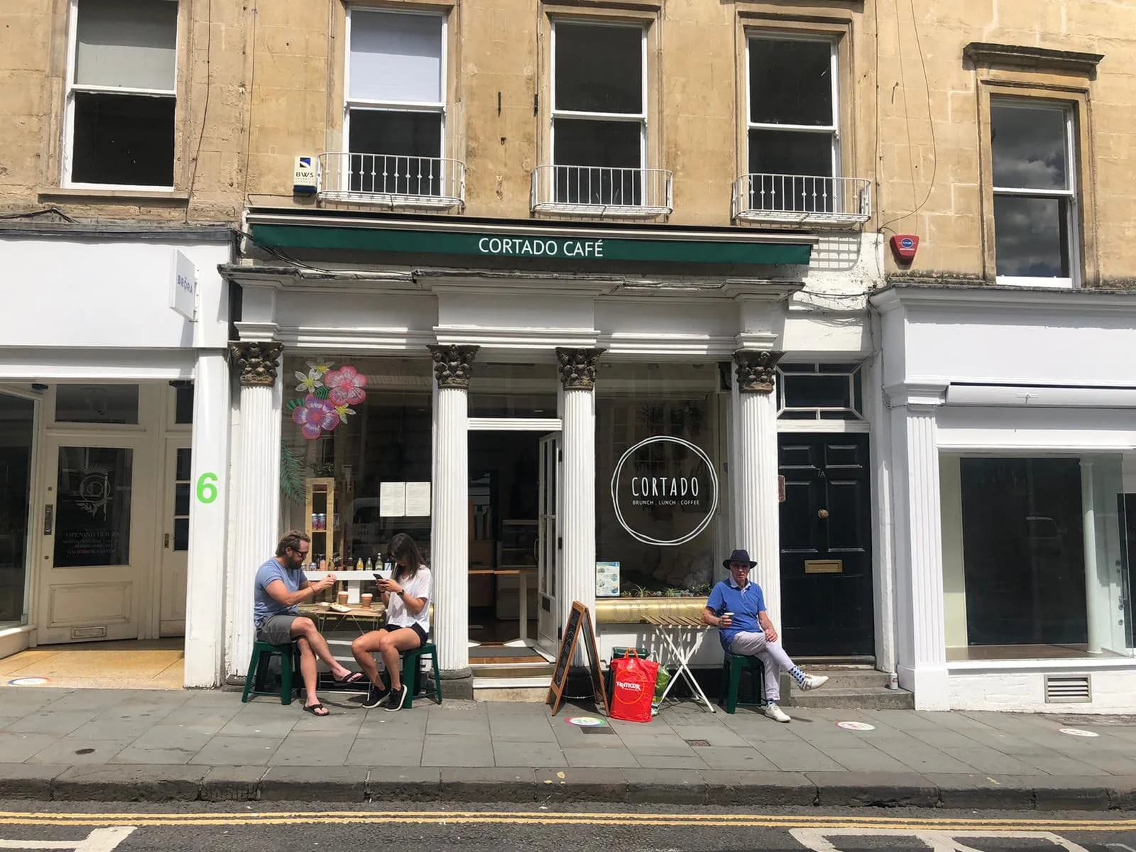 Cortado Café in Bath, specialty coffee cafe