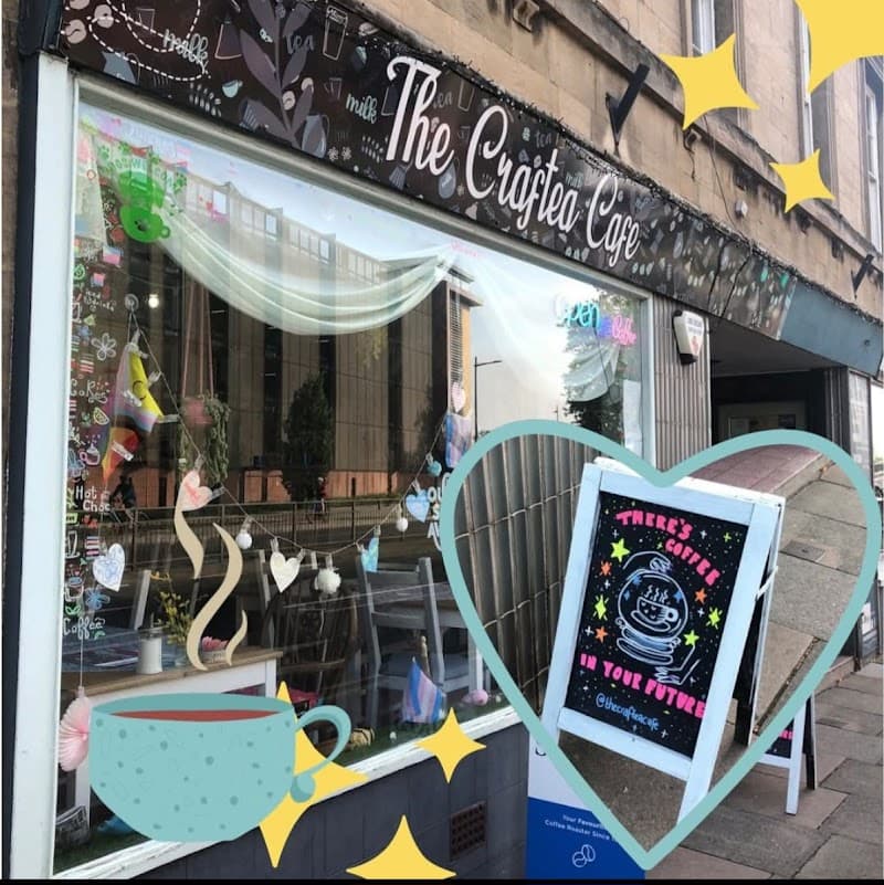 Craftea Cafe in Lincoln, specialty coffee cafe
