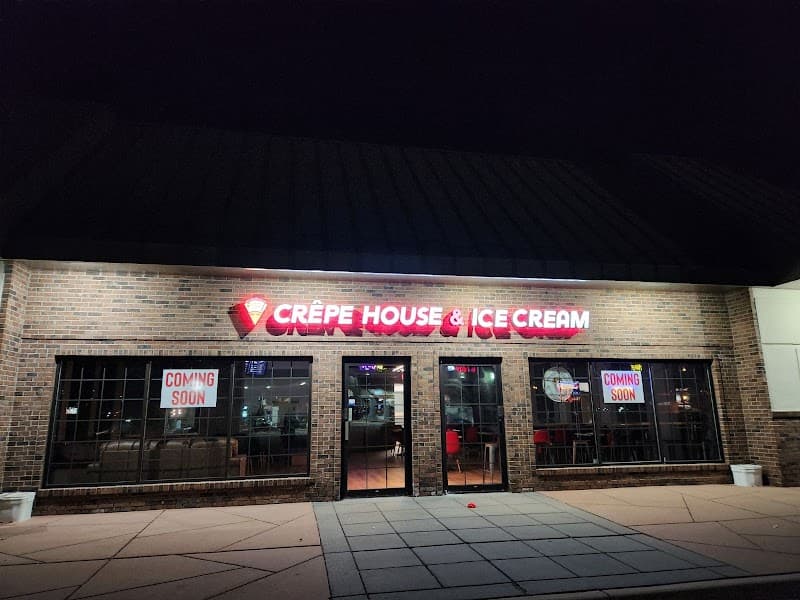 Crepe House & Ice Cream in Woodbury, specialty coffee cafe