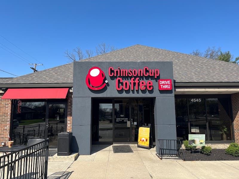 Crimson Cup Coffee Shop - Clintonville in Columbus, specialty coffee roaster