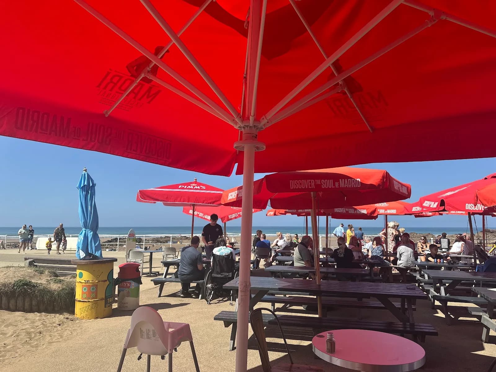 Crooklets Beach Cafe in Bude, specialty coffee cafe