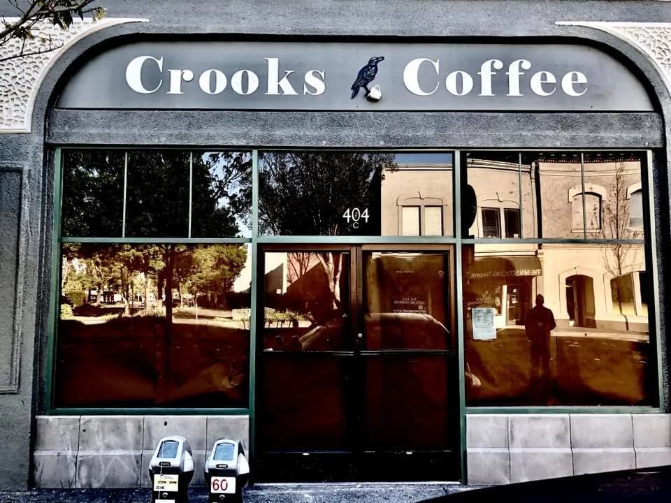Crooks Coffee in Santa Rosa, specialty coffee cafe