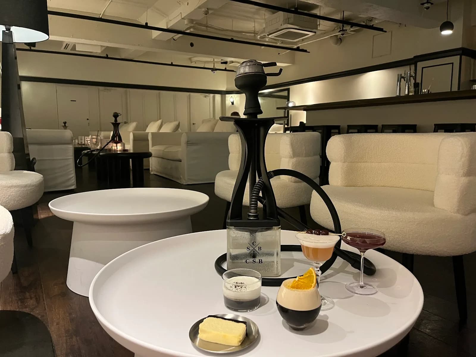 C.S.B Shinsaibashi Hookah Cafe & Bar in Osaka, specialty coffee cafe
