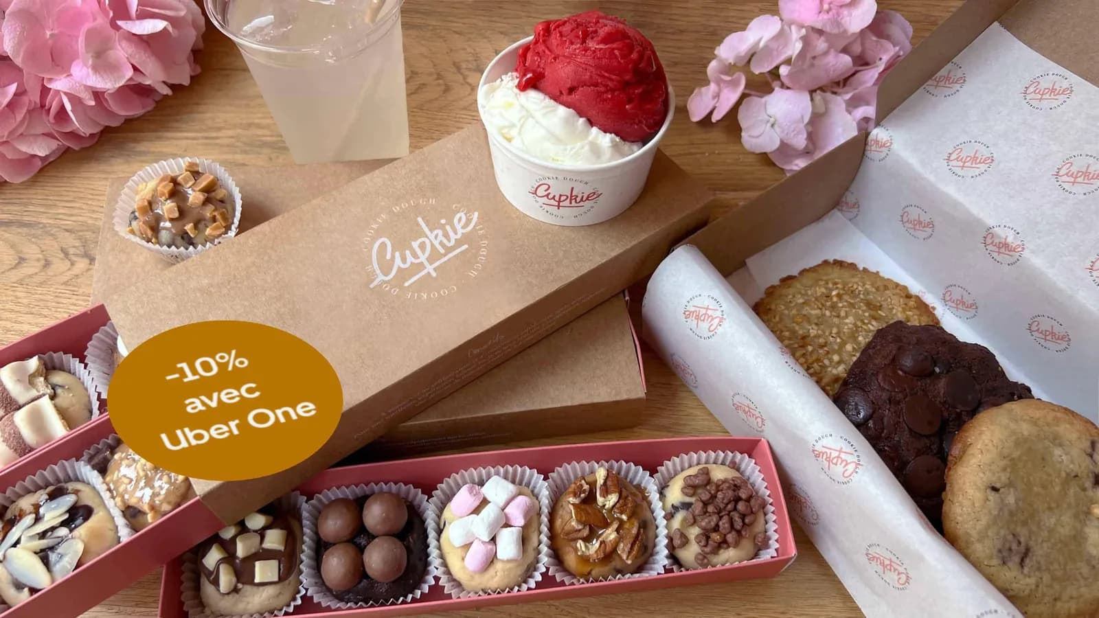 Cupkie - Cookie Dough & Cookies à la Française in Paris, specialty coffee cafe
