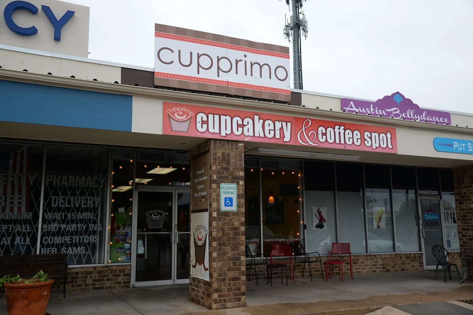 Cupprimo in Austin, specialty coffee cafe
