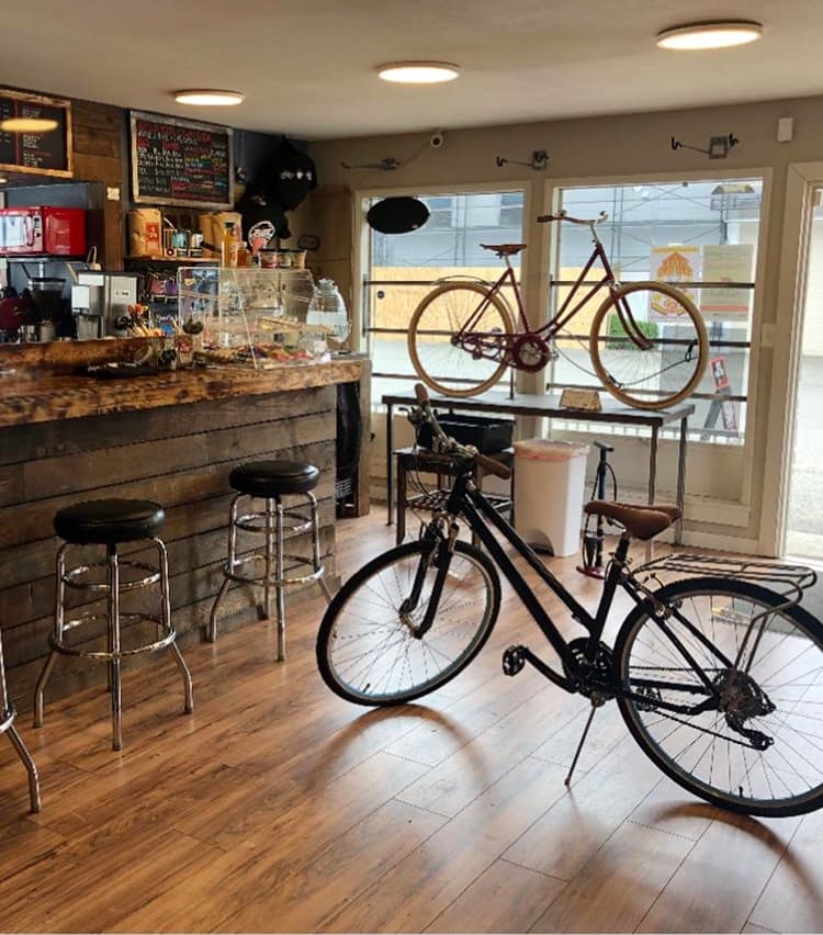 Cycle & Coffee Inc in Seattle, specialty coffee cafe
