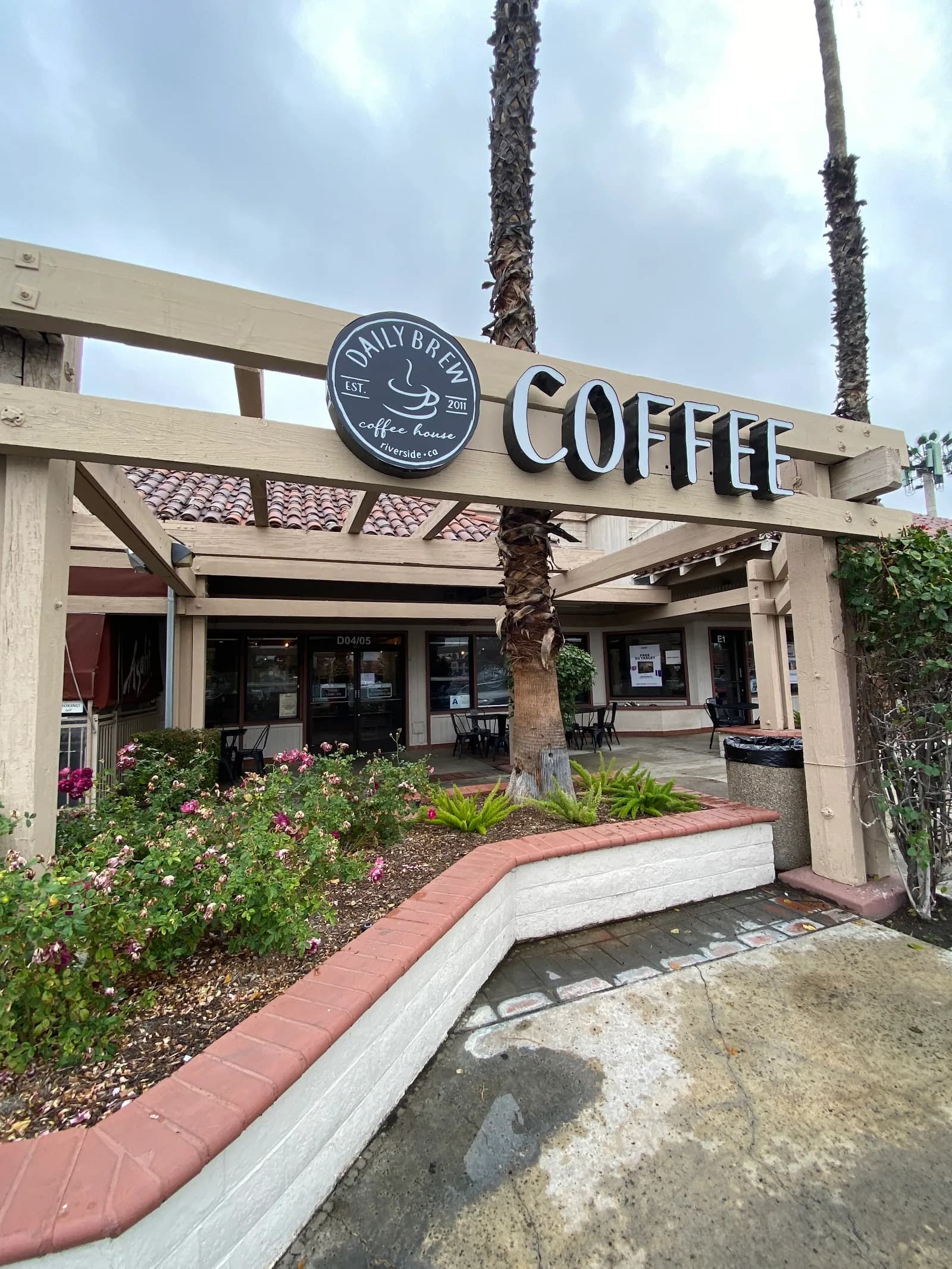 Daily Brew Coffee House in Riverside, specialty coffee cafe