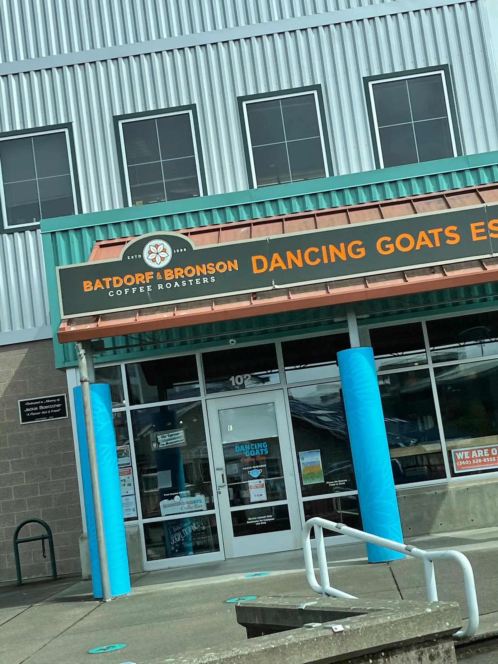 Dancing Goats Coffee Tasting Room in Olympia, specialty coffee roaster