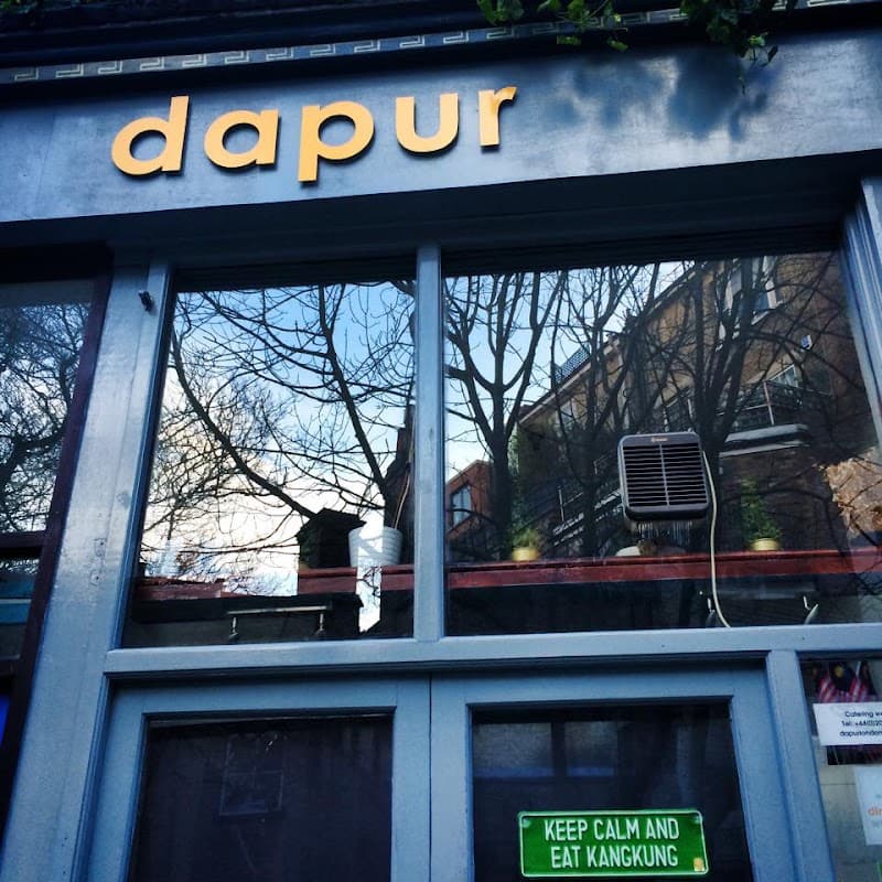 Dapur in London, specialty coffee cafe