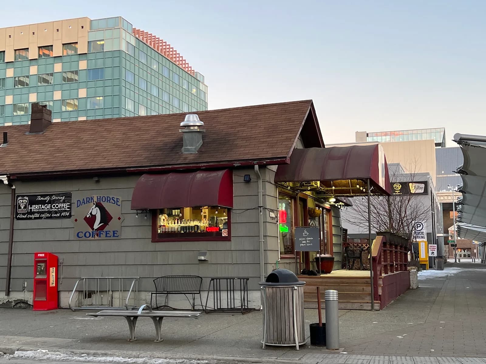 Dark Horse Coffee Co in Anchorage, specialty coffee cafe