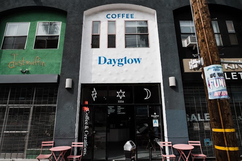 Dayglow in Los Angeles, specialty coffee cafe