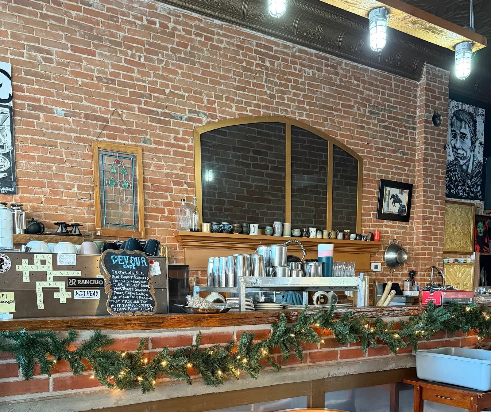 Devour Café in Dubuque, specialty coffee roaster