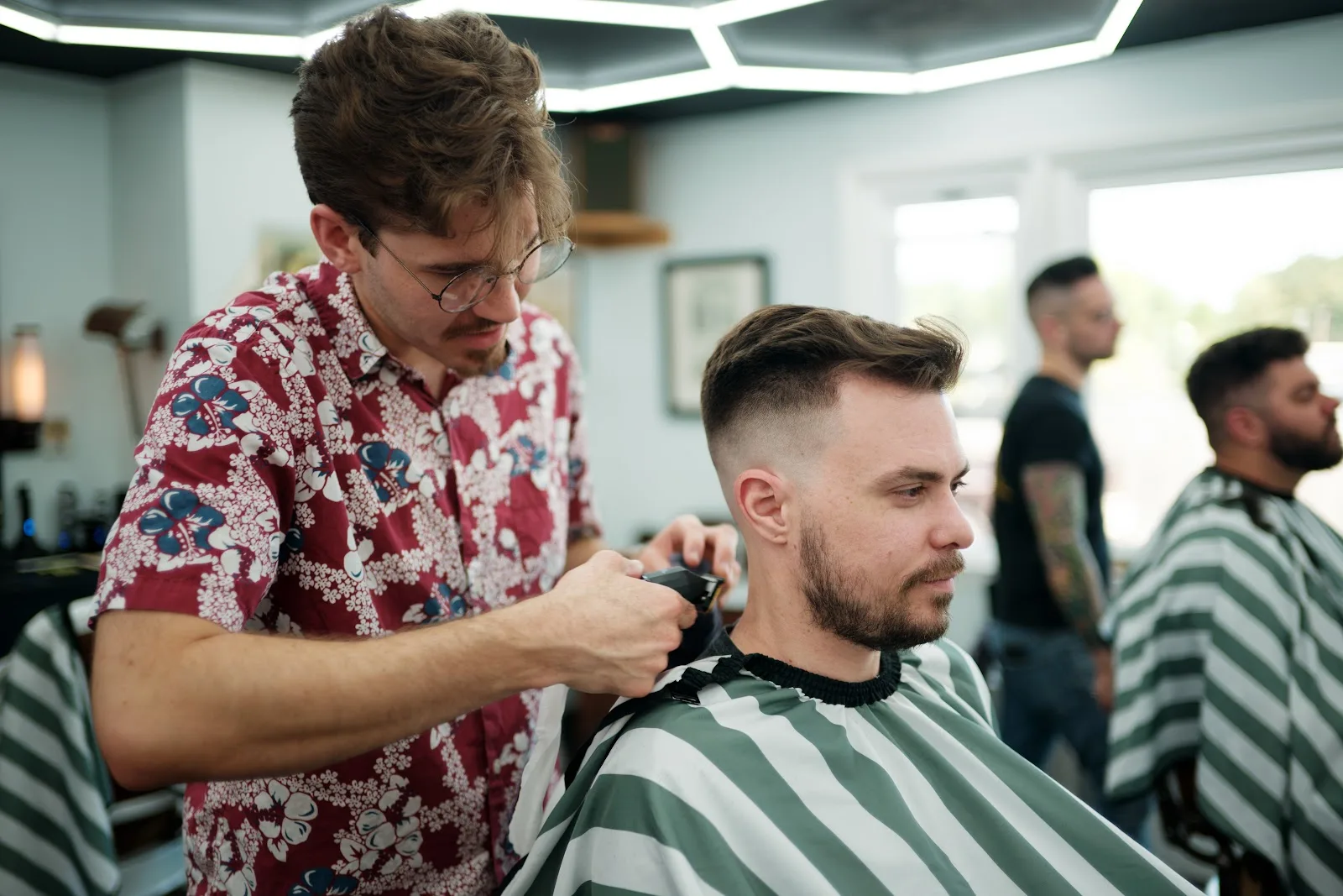 Di Michele's Barber & Coffee in Middletown, specialty coffee cafe