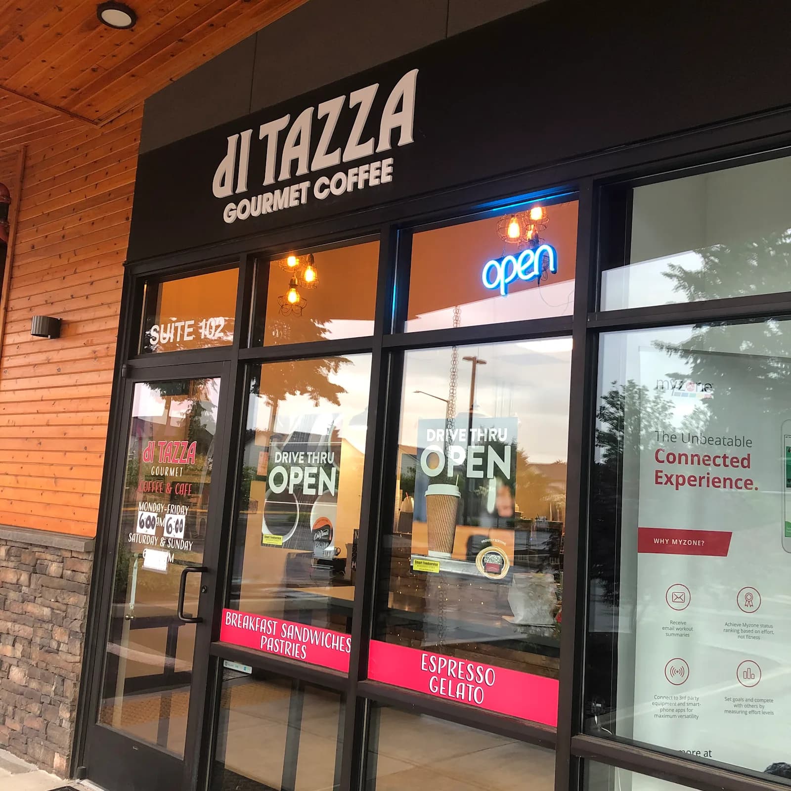 Di-Tazza Italian Gourmet Coffee and Pastries- Drive Thru in Vancouver, specialty coffee cafe
