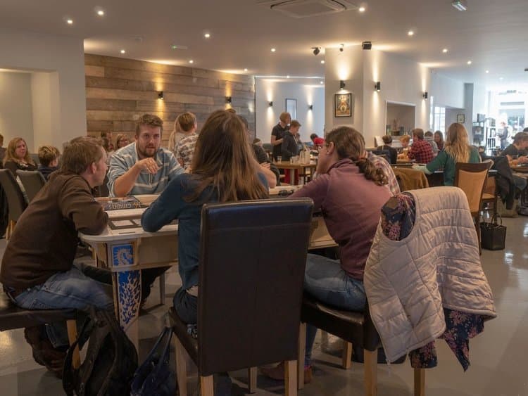 Dice Board Game Lounge in Portsmouth, specialty coffee cafe